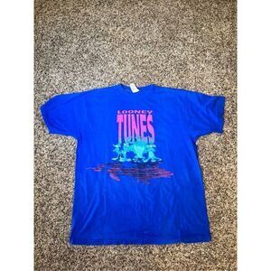 Vintage 90s‎ Looney Tunes Bugs Bunny Daffy Duck Tweety t-shirt XL